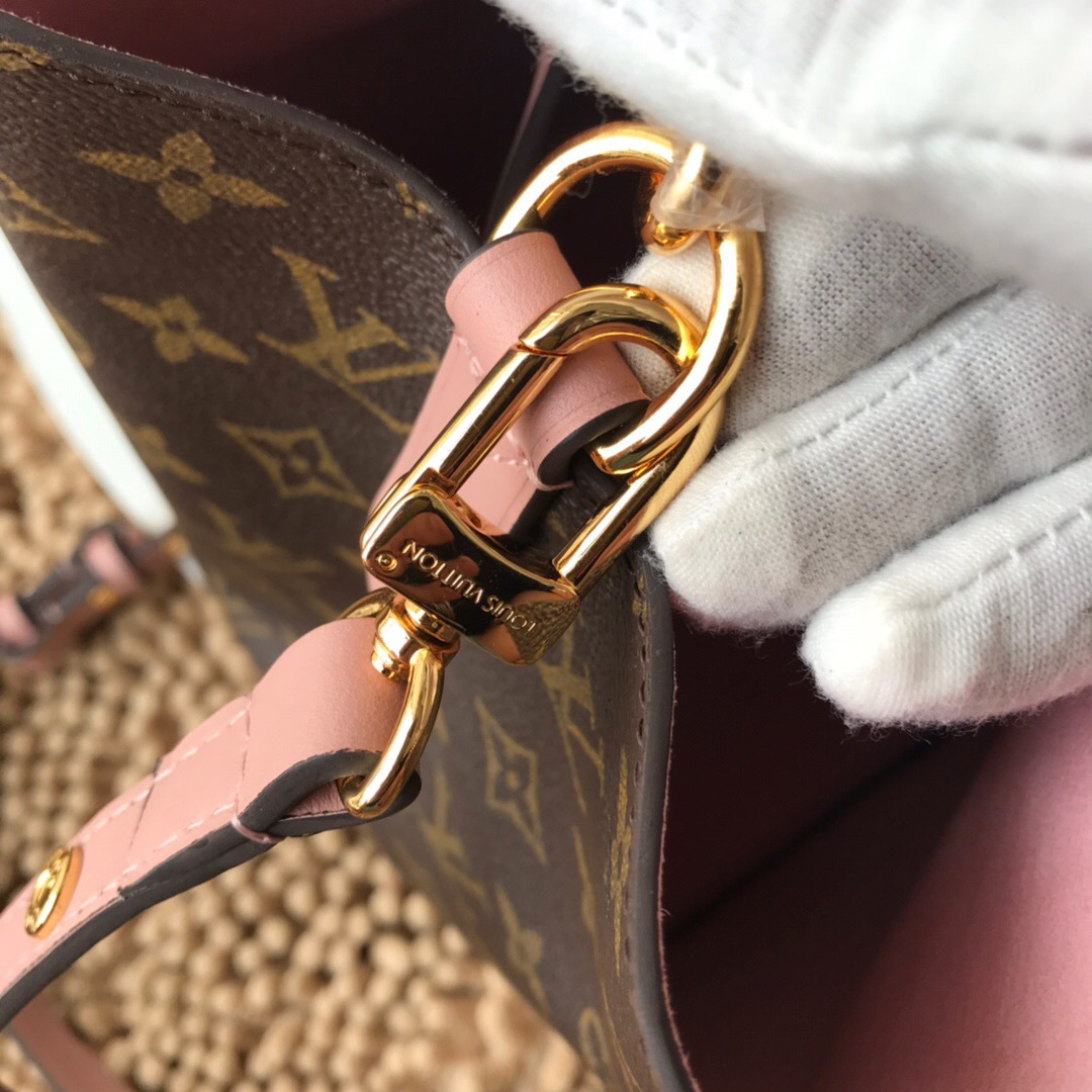 L0vis Vvtt0n good quality Bag Neonoe M43985 with pink