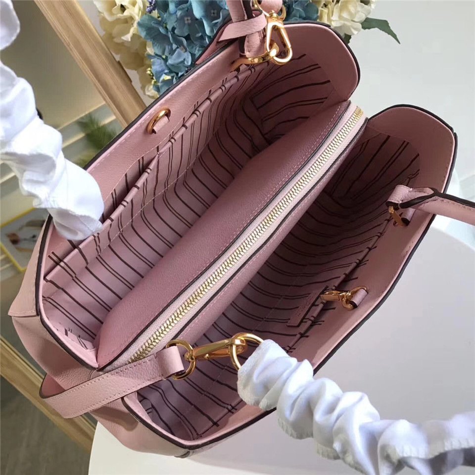 L0vis Vvtt0n Montaigne Medium Bag with Pink M41046