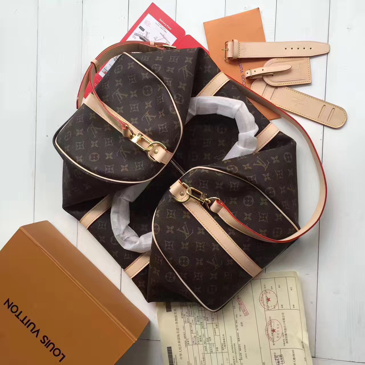 L0vis Vvtt0n Keepall Monogram M41416