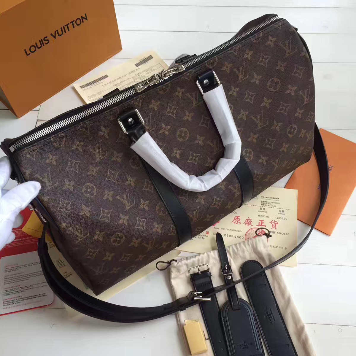 L0vis Vvtt0n Original Keepall Monogram M56712