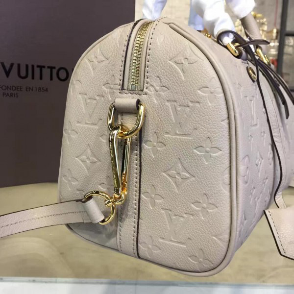 L0vis Vvtt0n SPEEDY Bag with white 30cm