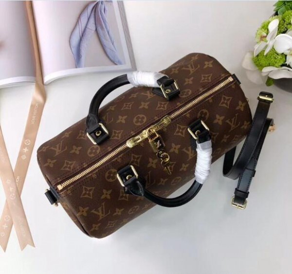 L0vis Vvtt0n SPEEDY Bag with Monogram 30cm