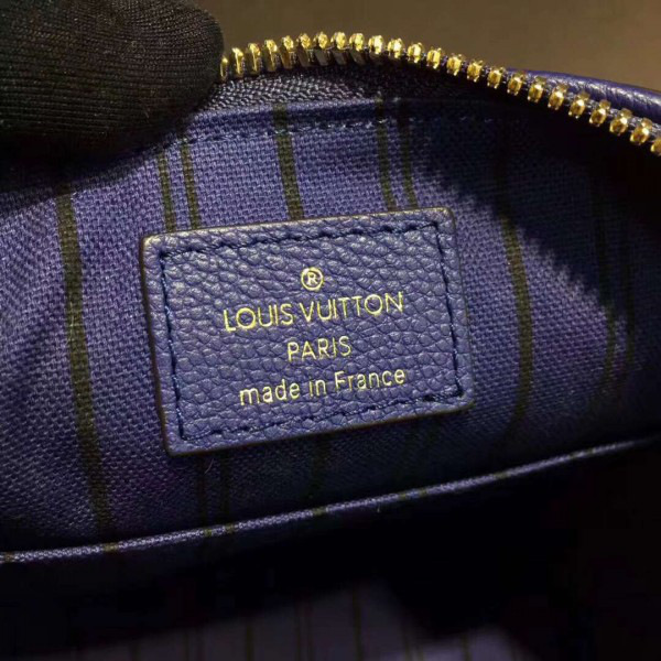L0vis Vvtt0n SPEEDY Bag with Navy Blue 30cm