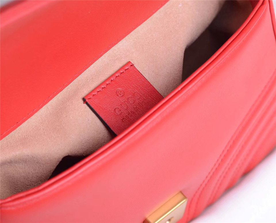 Gvc*1 Marmont mini top Crossbady handle bag with Red 547260