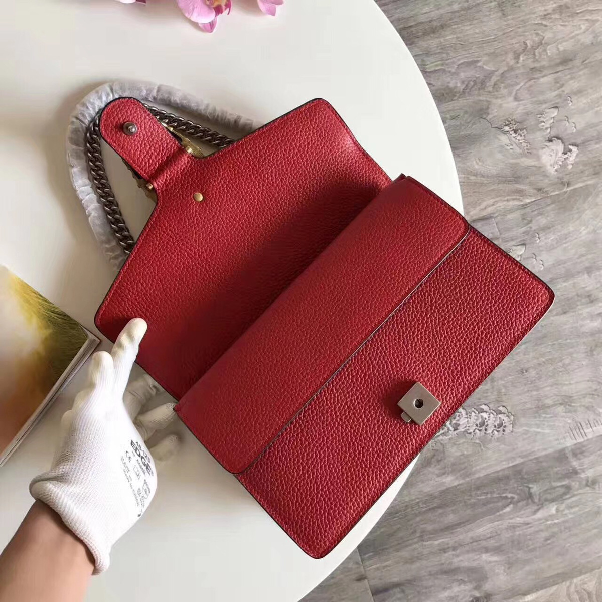 Gvc*1 Dionysus Blooms Bag In Red