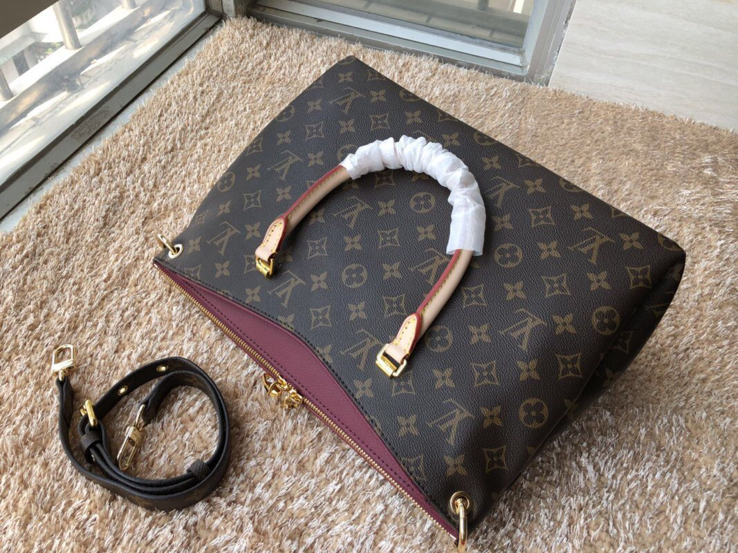 L0vis Vvtt0n Monogram Pallas in burgundy M40906