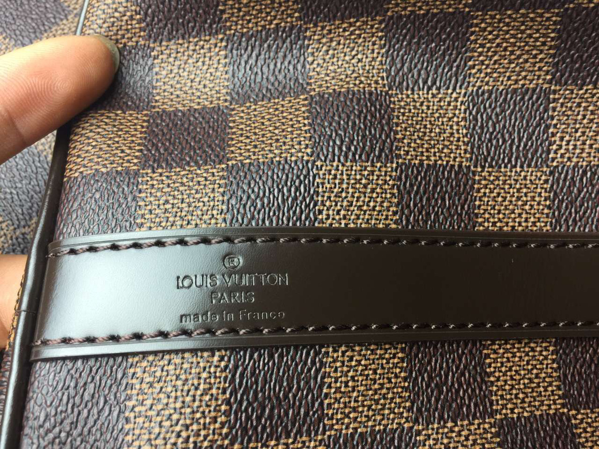 L0vis Vvtt0n Damier Azur Speedy 30cm With Shoulder Strap Bag N41183
