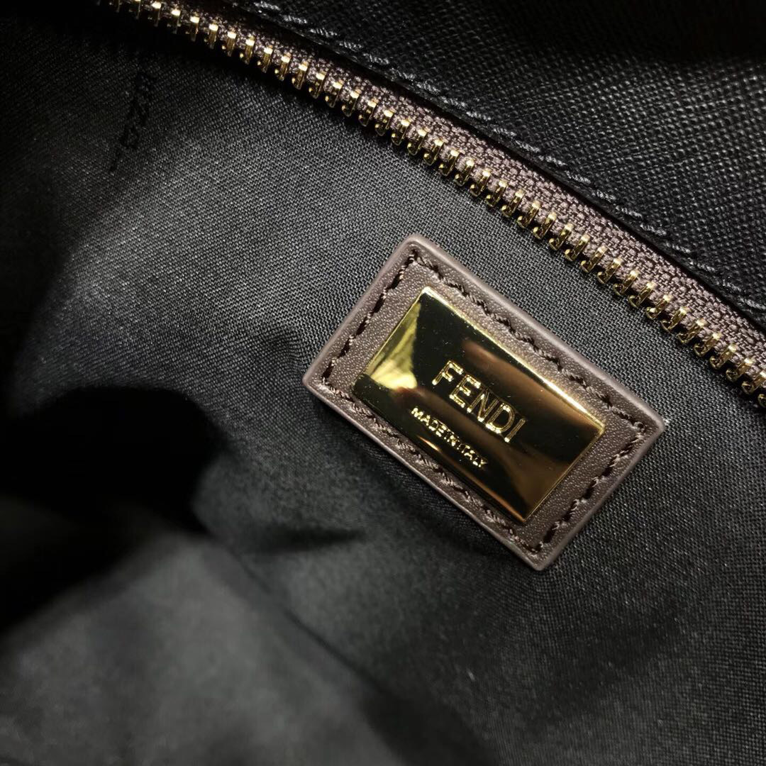 F**di Monogram Canvas Women Shoulder Bag 8BH185