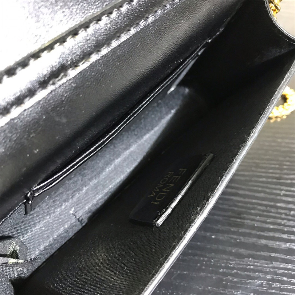 F**di Original Calfskin Leather Pocket with Black