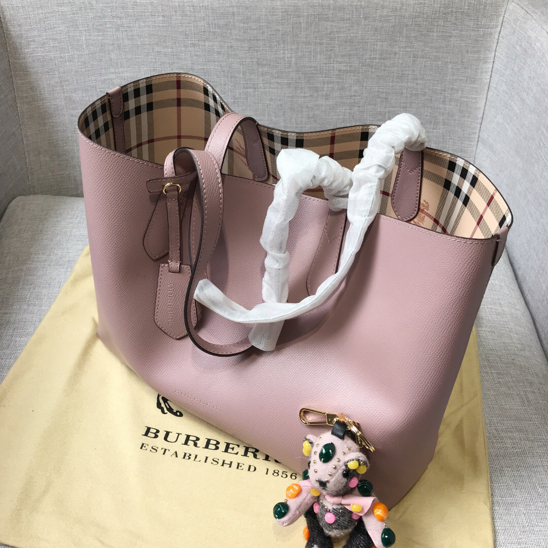 Bv*b*rry Double Side Shopping bag for Women in Pink