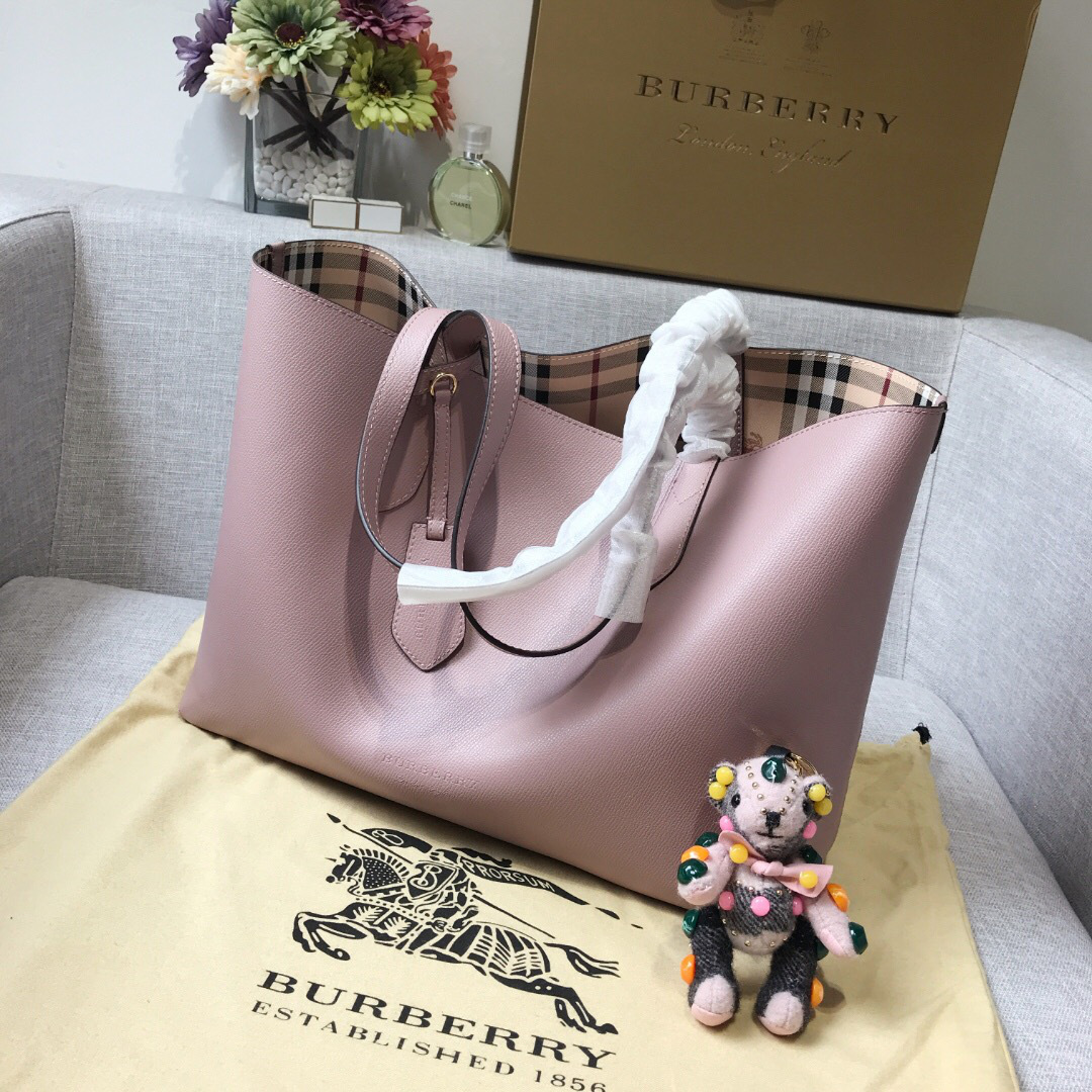 Bv*b*rry Double Side Shopping bag for Women in Pink