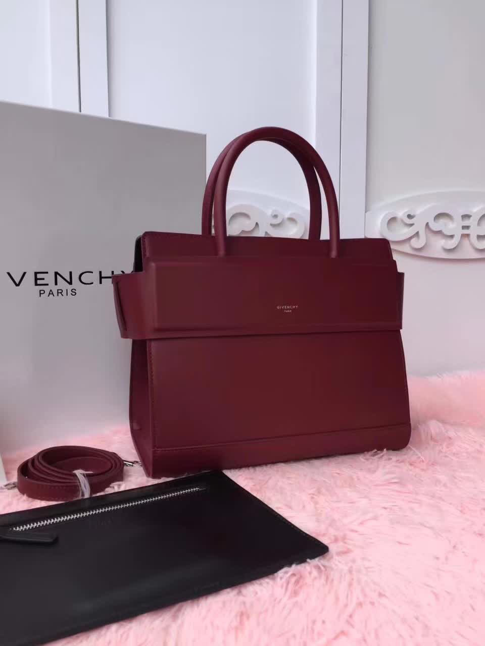 Givenchy original Handbag for Women in Wine Red