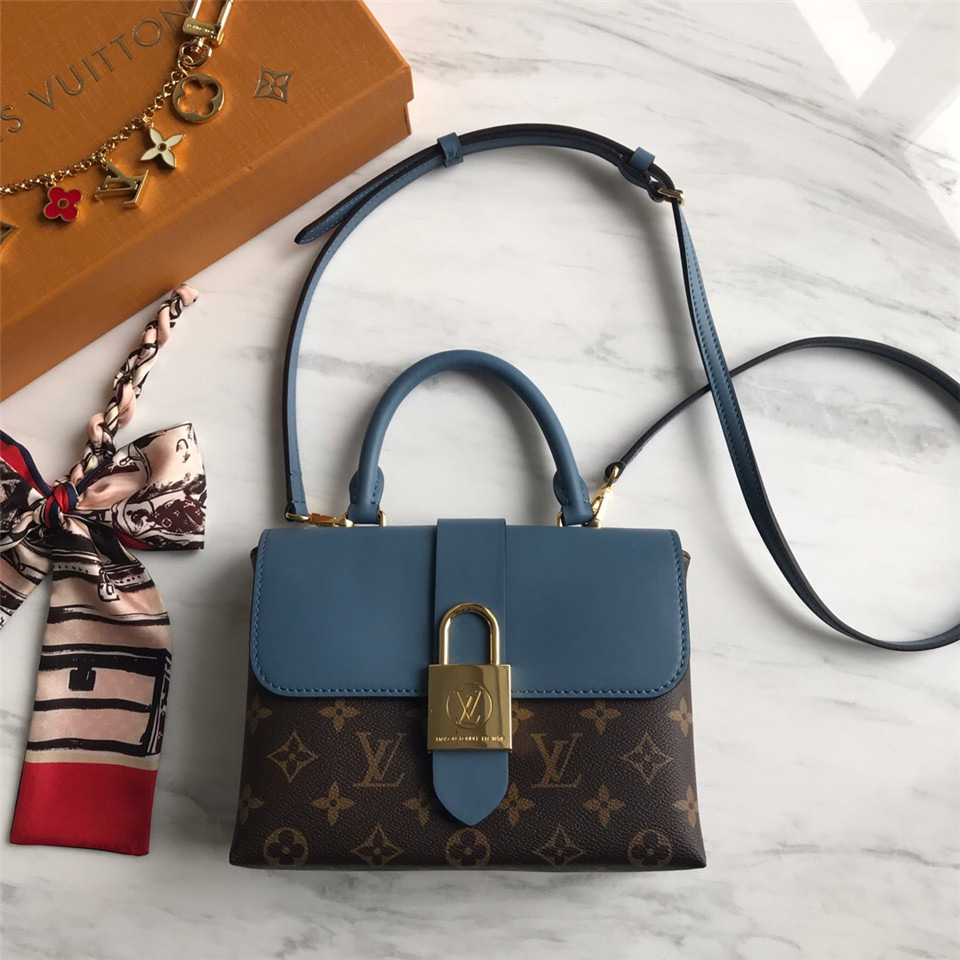 L0vis Vvtt0n Locky BB Handbag in Blue
