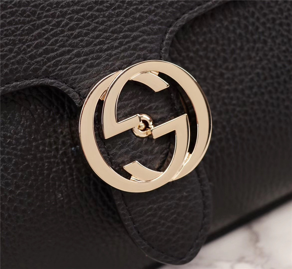 Gvc*1 Orignial Calfskin Handbag in Black 510320