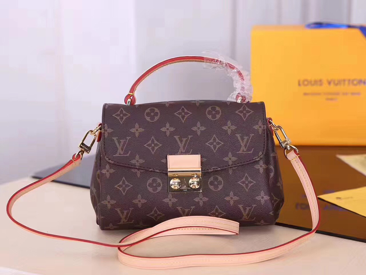 L0vis Vvtt0n Croisette Damier Monogram Handbag 