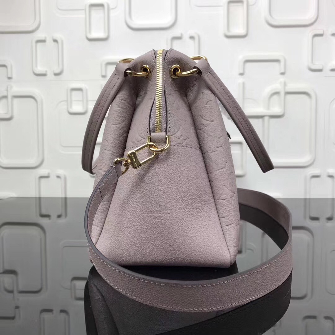 L0vis Vvtt0n Monogram Empreinte Leather Bag Light Pink M43719
