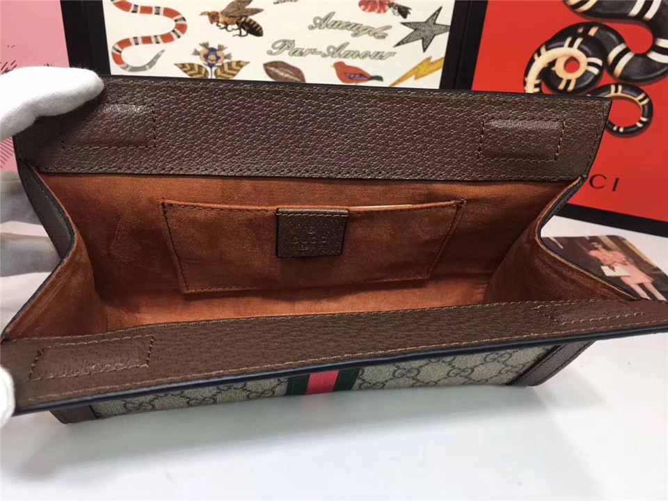 Gvc*1 PVC Leather women bag 493677 Brown
