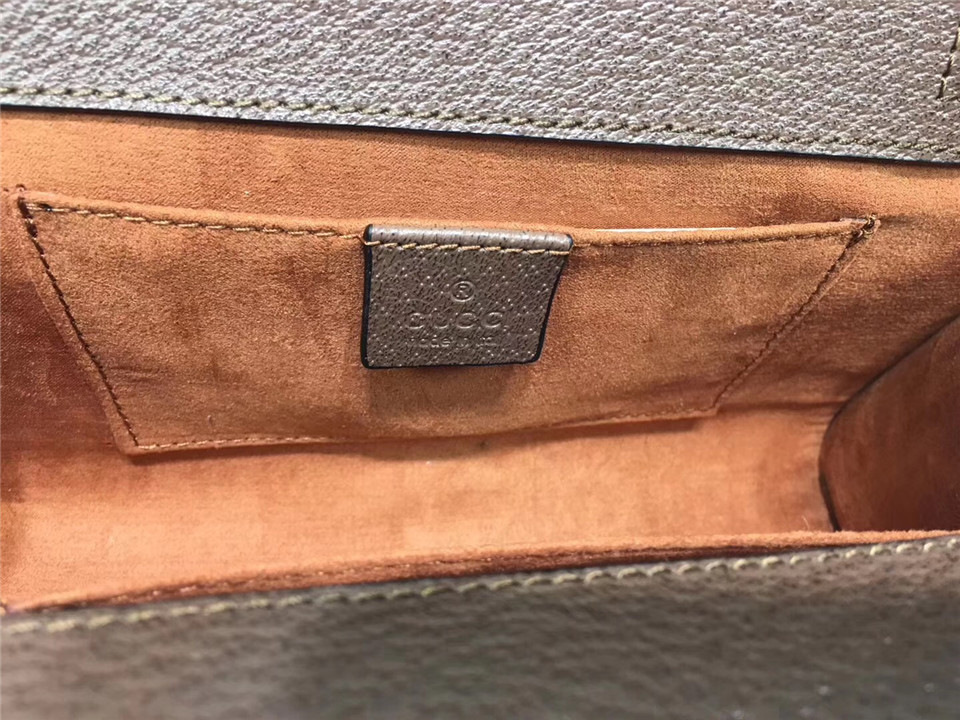 Gvc*1 PVC Leather women bag 493677 Brown