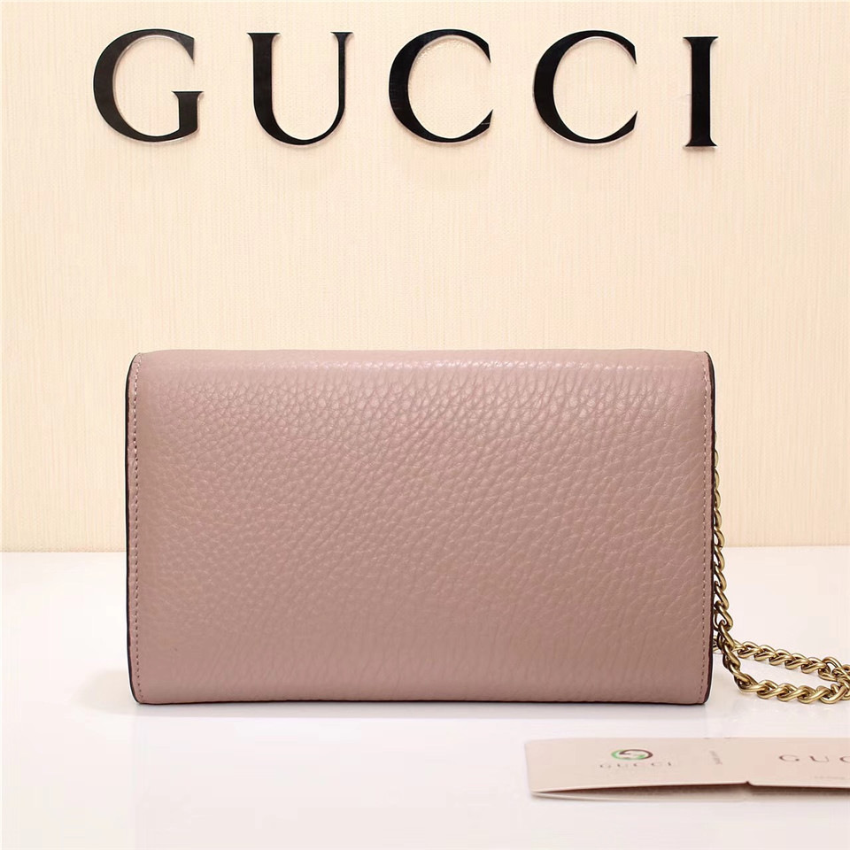 Gvc*1 Marmont leather mini chain bag 401232 Pink