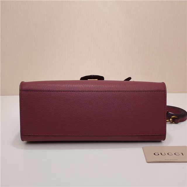 Gvc*1 Marmont small top handle bag 421890 Wine Red