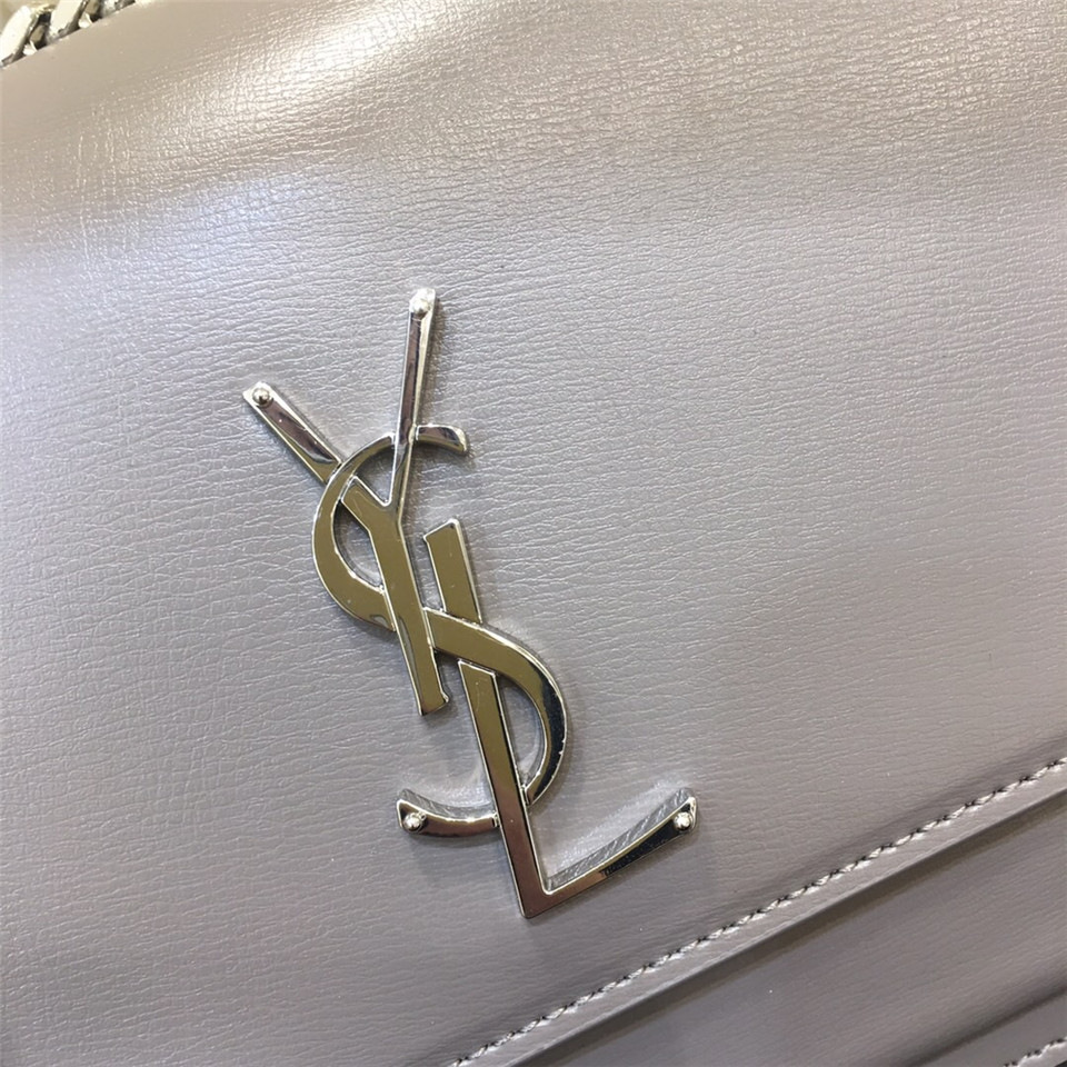 Y51 Monogram Sunset Leather Crossbody Bag 442906 Gray