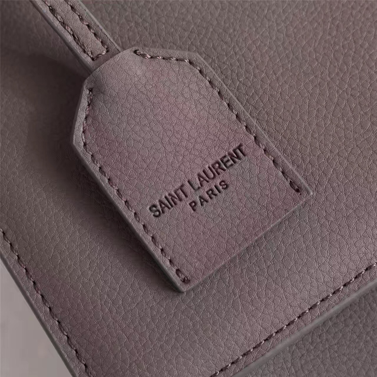 Y51 Real leather Handbag with Gray 26606