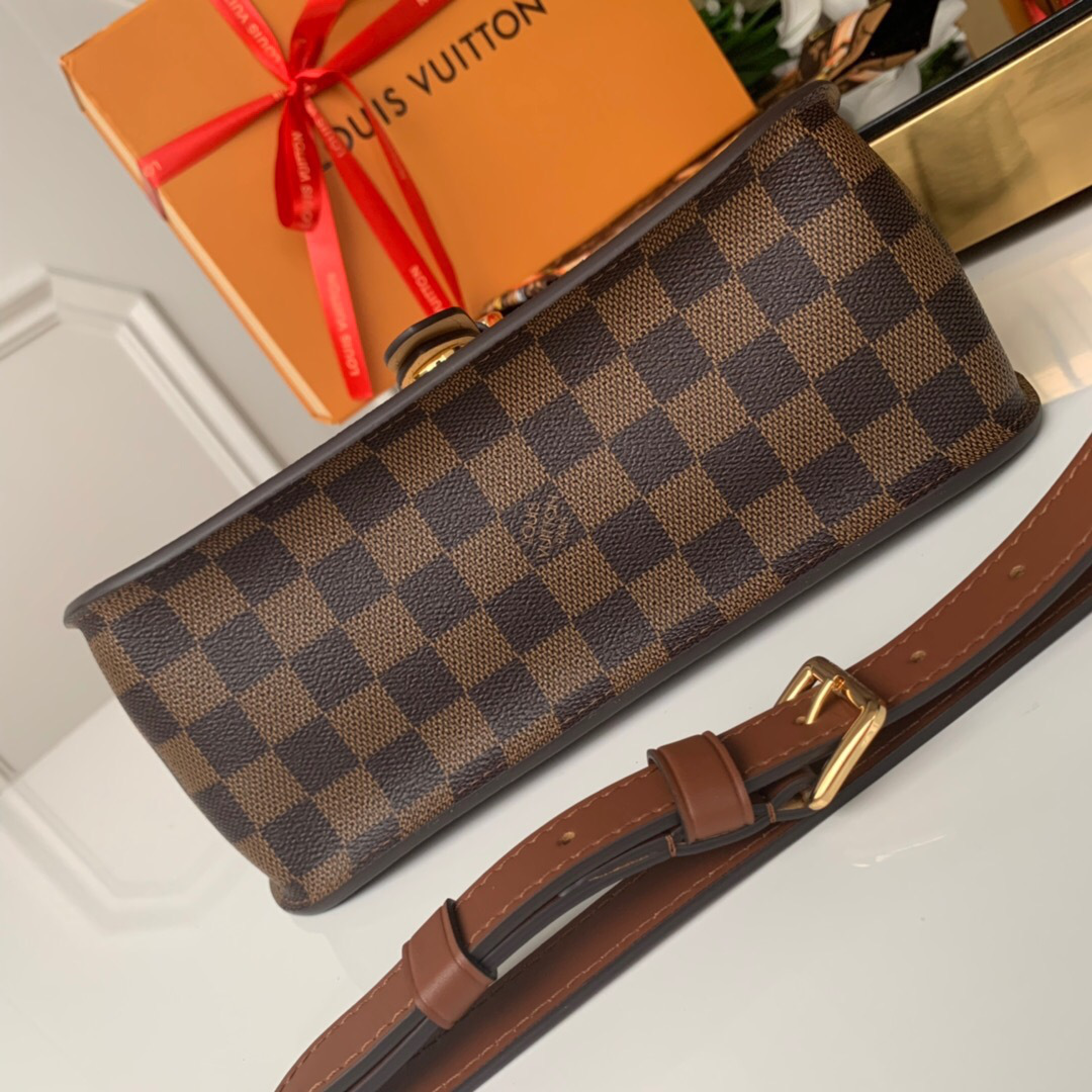 L0vis Vvtt0n Damier Ebene Crossbody Handbag Apricot N40148