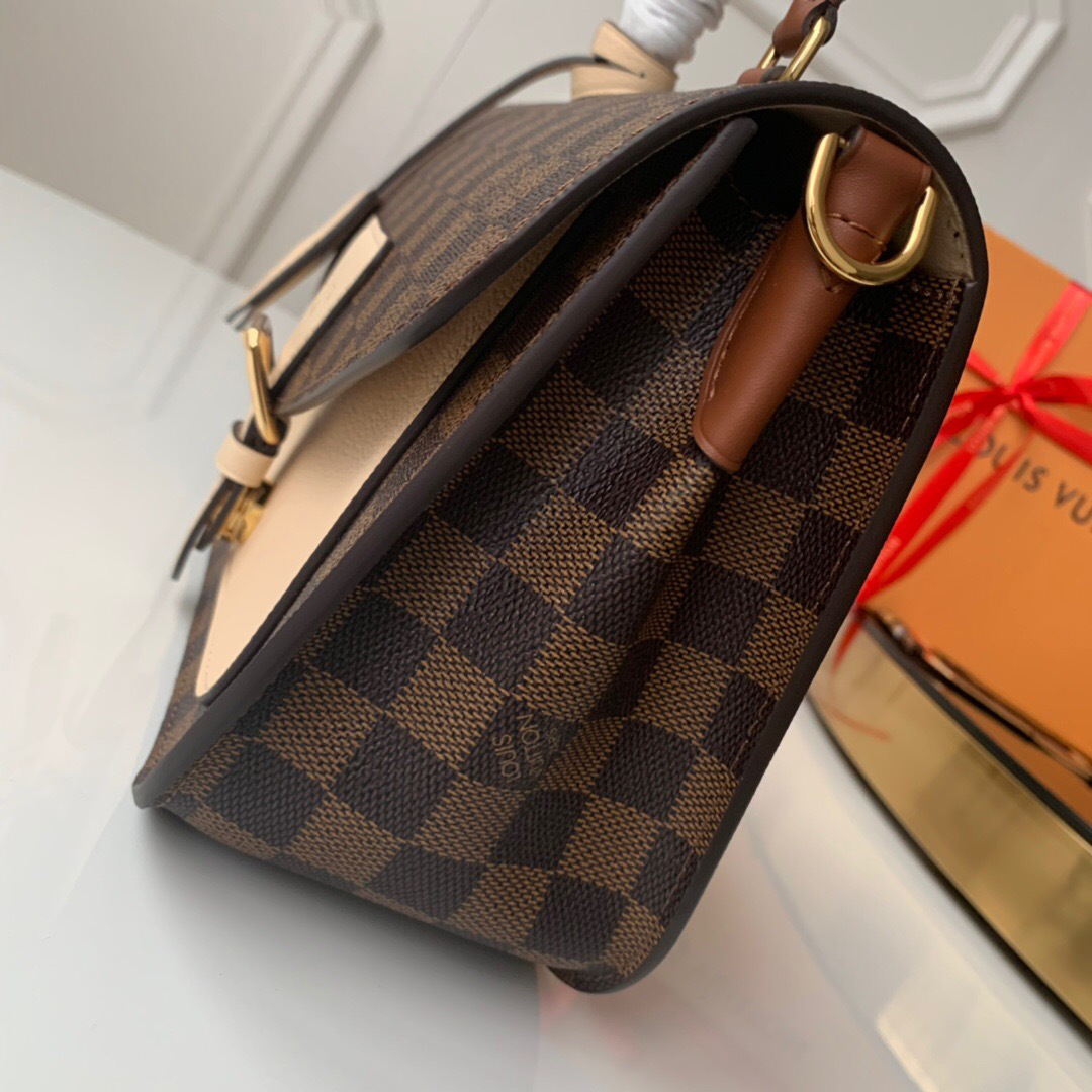 L0vis Vvtt0n Damier Ebene Crossbody Handbag Apricot N40148