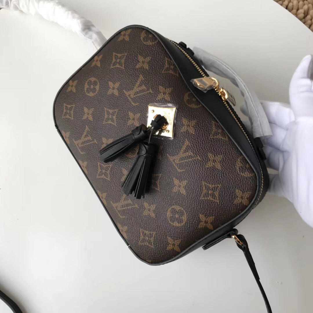 L0vis Vvtt0n Monogram Saintonge Black Handbag M43559 Bagsaa