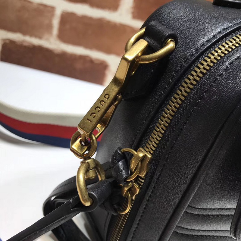 Gvc*1 Marmont leather shoulder bag black 498100 Bagsaa