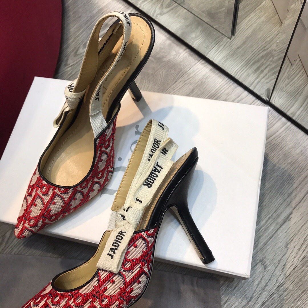 D10r Red High Heel shoes 9.5cm