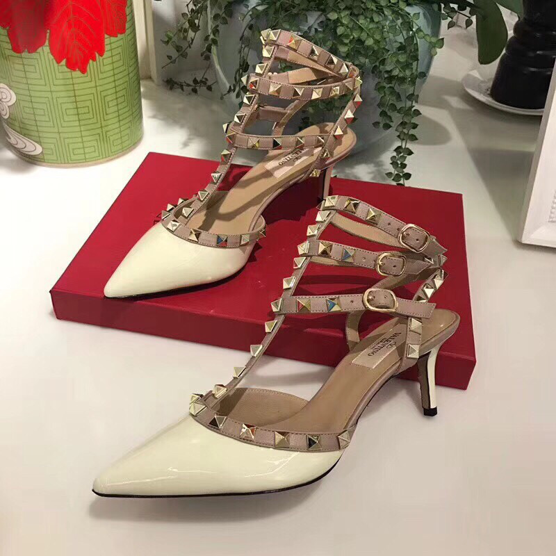 Va1e*ntin0 shoes White 6.5cm 
