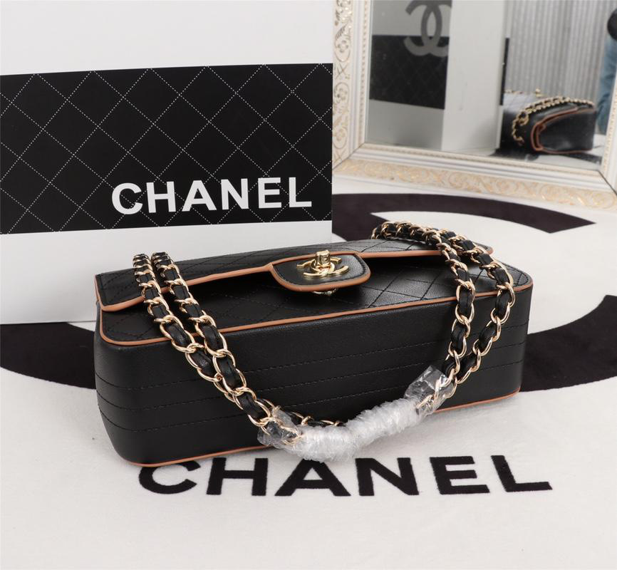 Ch**el Flap Shoulder Bag Calfskin Leather 8925