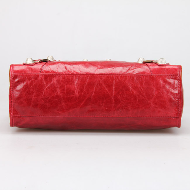Ba1en*iaga Classic City 38cm Bag Red