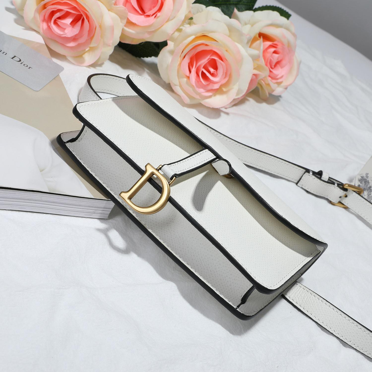 D10r Saddle Waistband Saddle white bag 17cm
