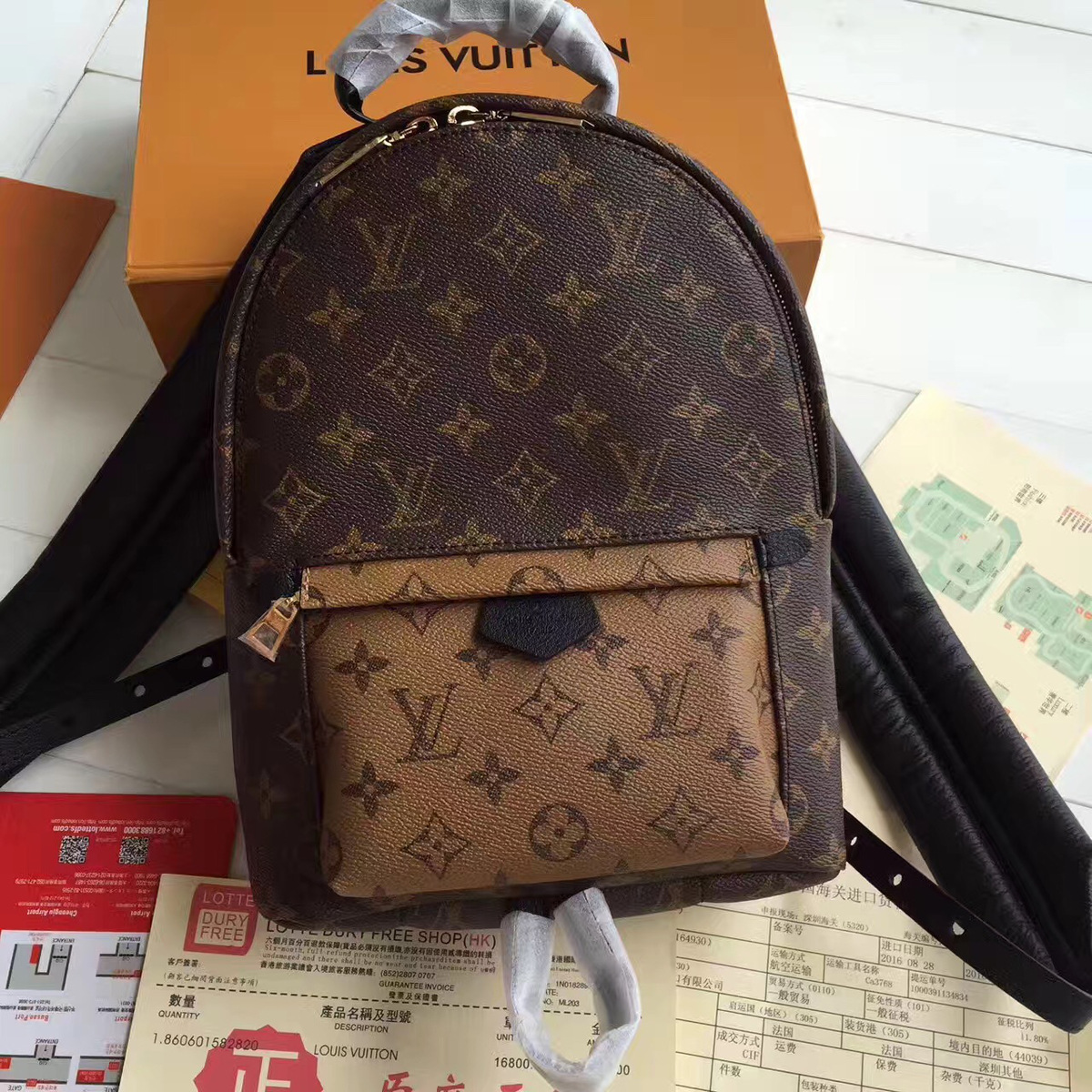 L0vis Vvtt0n Monogram PM Palm Springs Backpack M43116