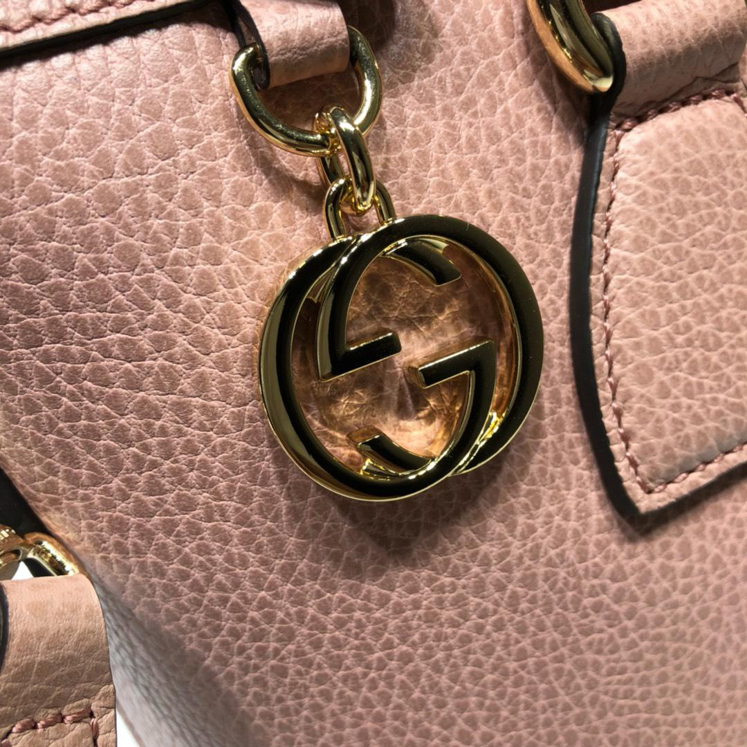 Bagsaa Gvc*1 Calfskin Pink Handbag