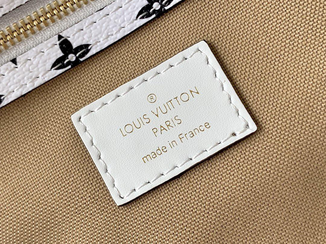 LV Speedy Bandoulière white and green Handbag 30cm M44572 