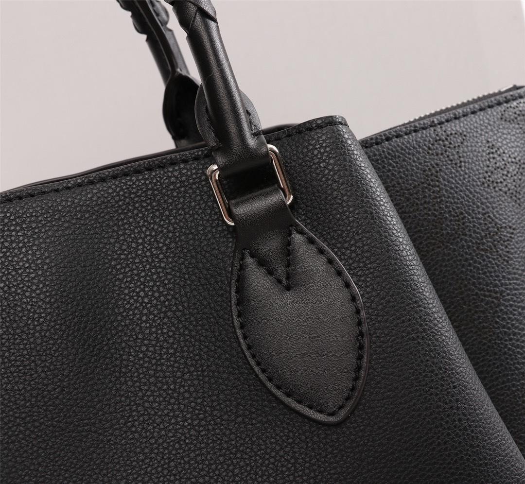 L0vis Vvtt0n Mahina zipper Tote handbag Black
