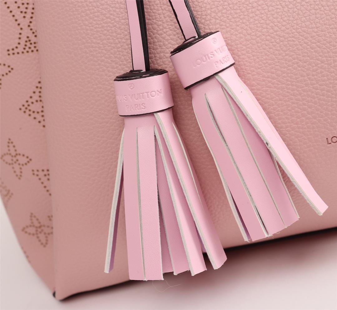 L0vis Vvtt0n Mahina zipper Tote handbag Pink