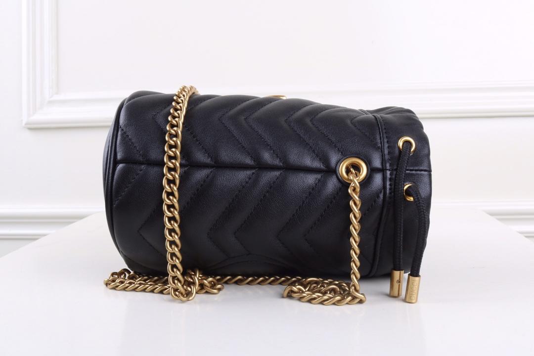Gvc*1 Marmont mini bucket Black bag 575163
