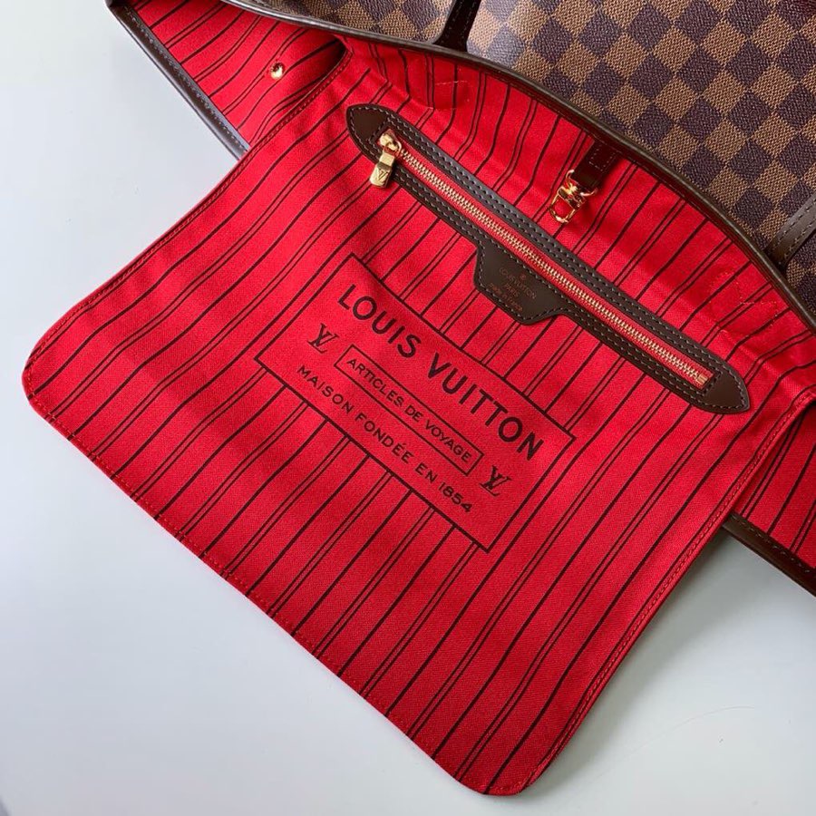 L0vis Vvtt0n Neverfull Damier Ebene GM N41357 Red