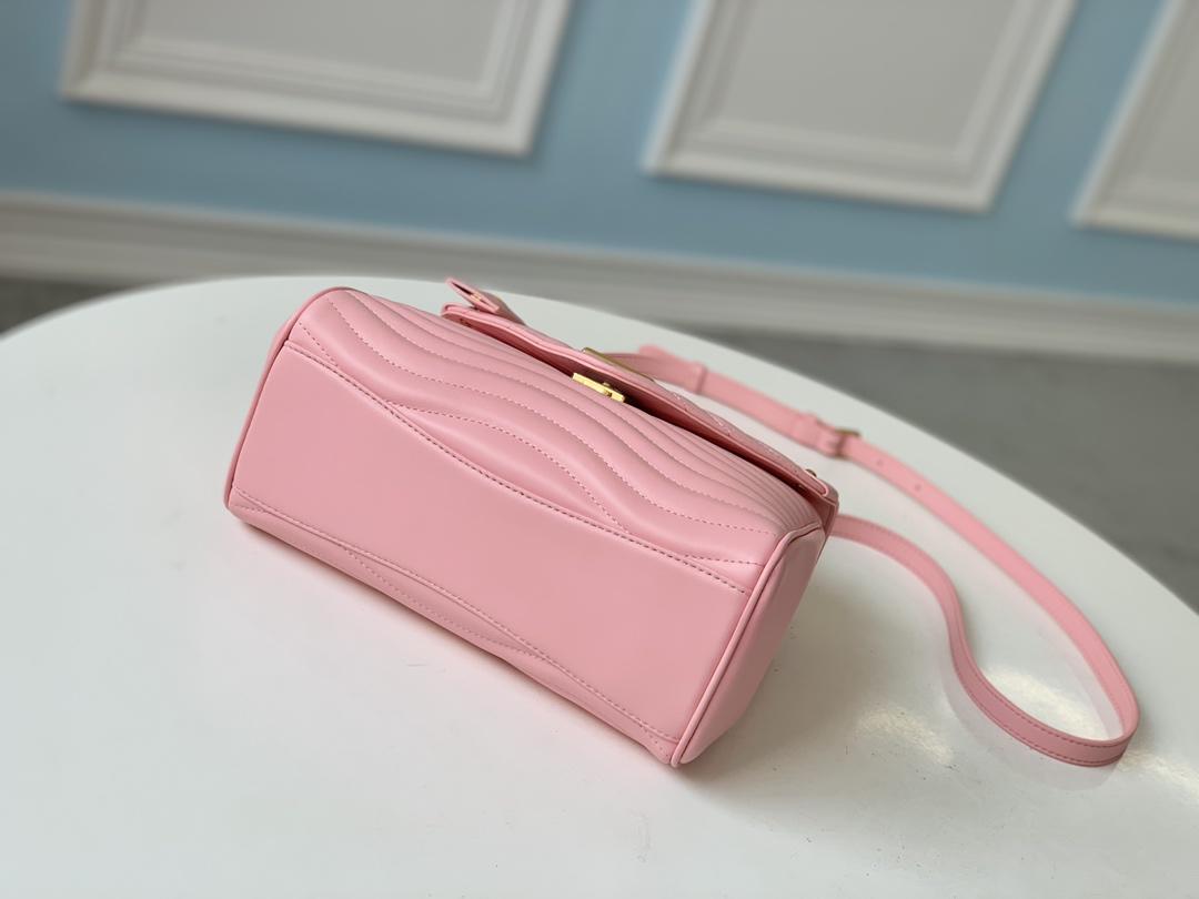 LV NEW WAVE TOP HANDLE HANDBAG Silky calfskin Pink
