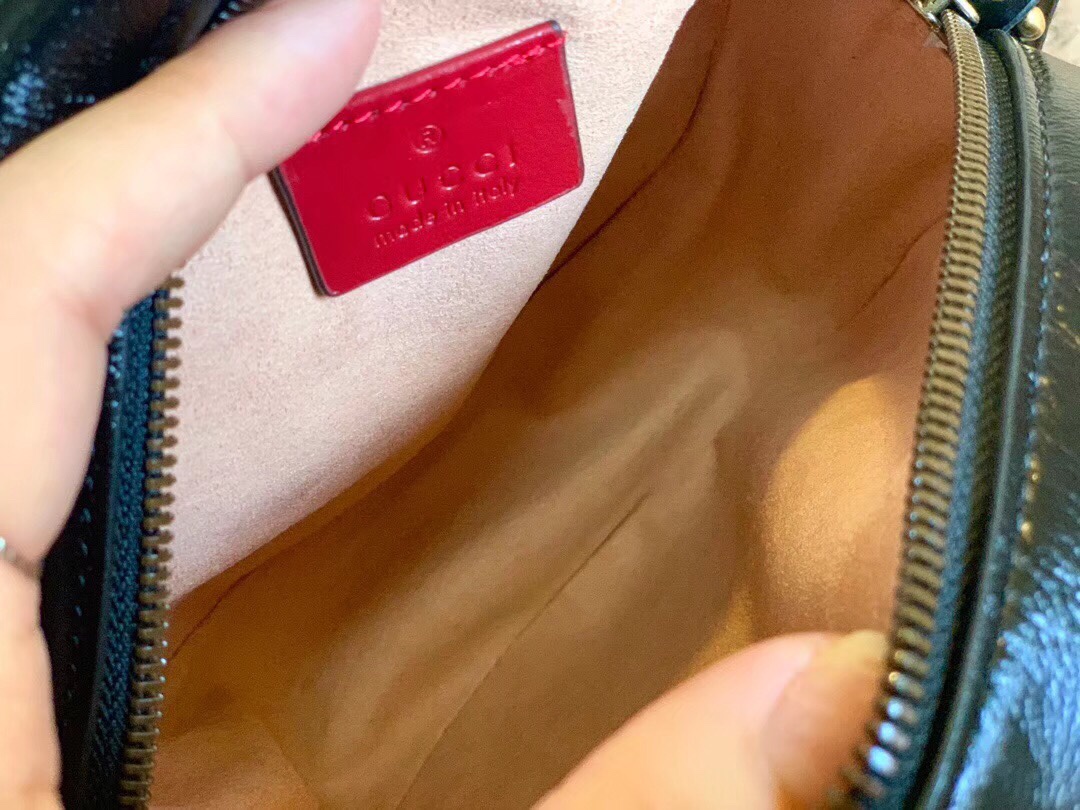 Gvc*1 GG Marmont Mini Round Bag