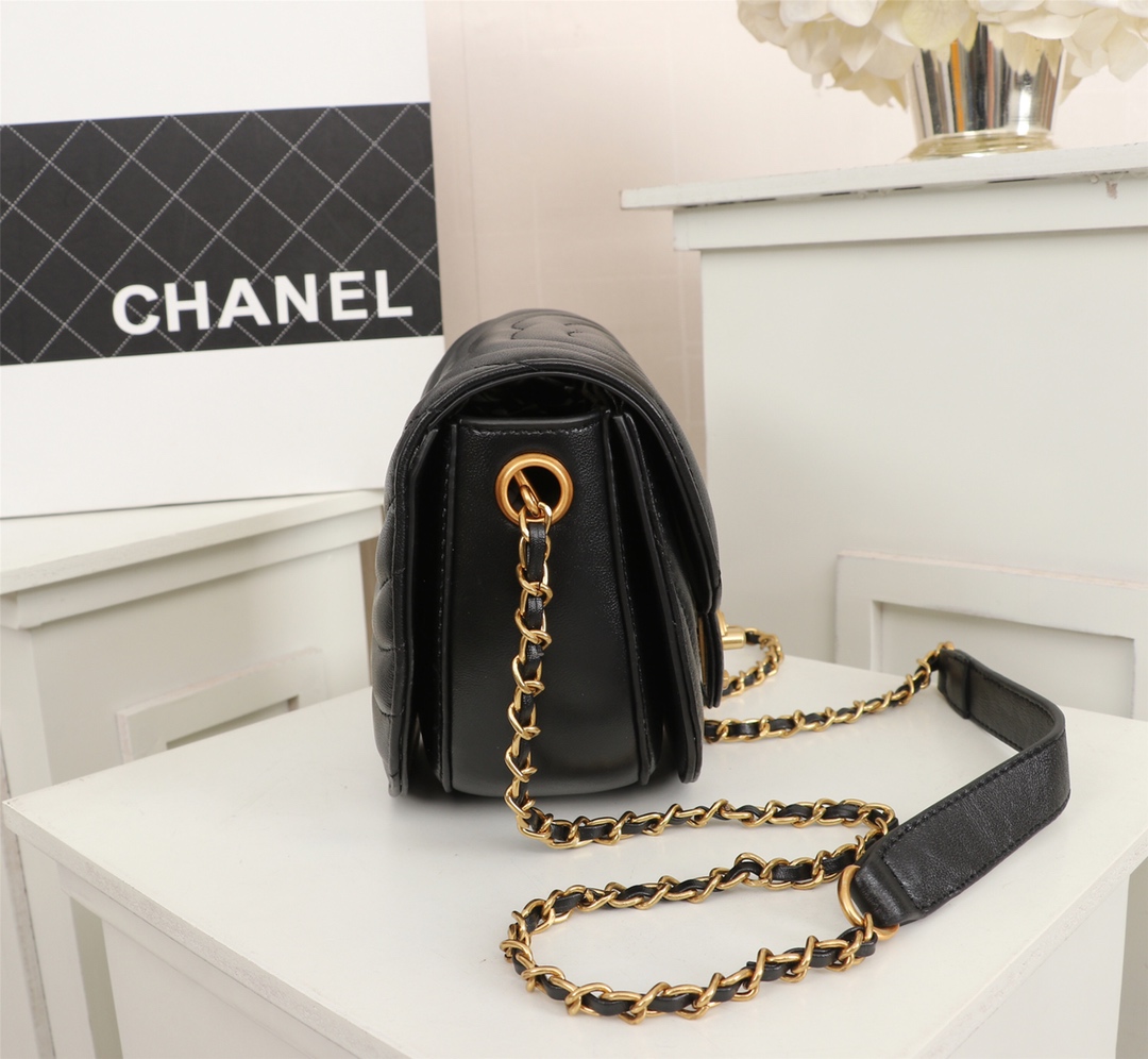 Ch**el Lambskin Mini Bag