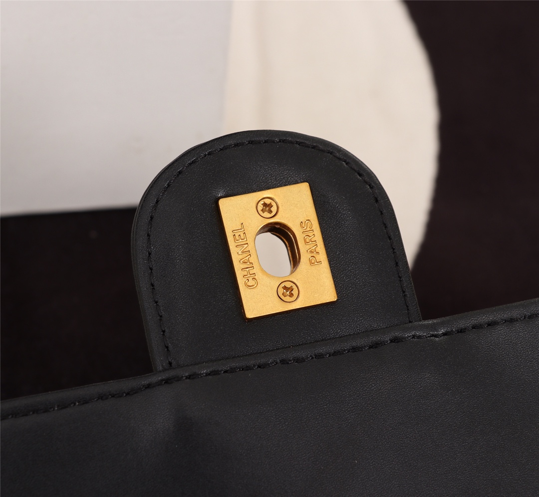 Ch**el 2019 Autumn New Bag Calfskin 25cm