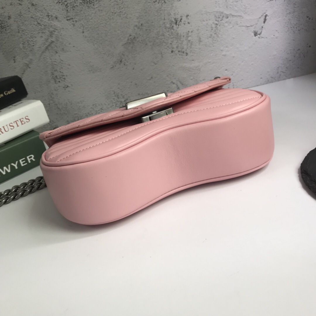 LV New Wave Calfskin Medium handbag Pink