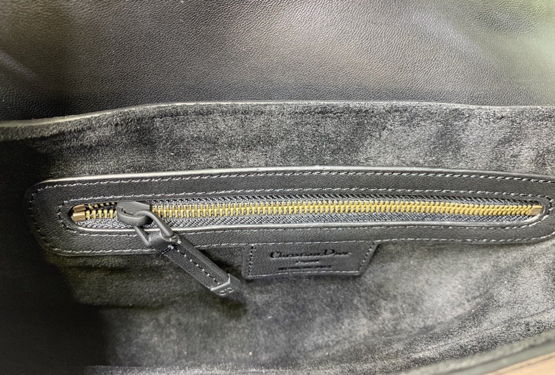 D10r Saddle rose des vents bag M0446 Black