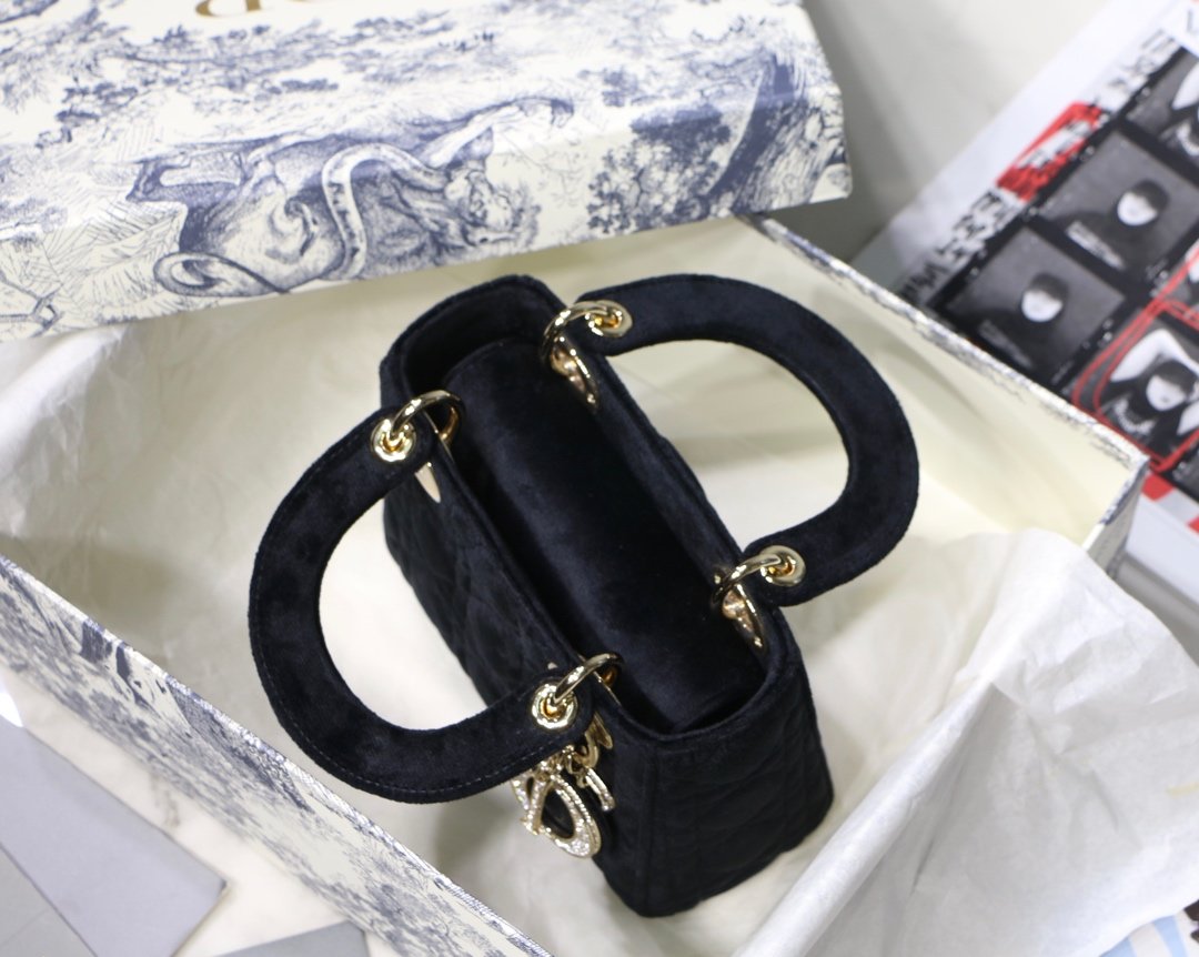 Lady D10r Mini Bag 17cm Black