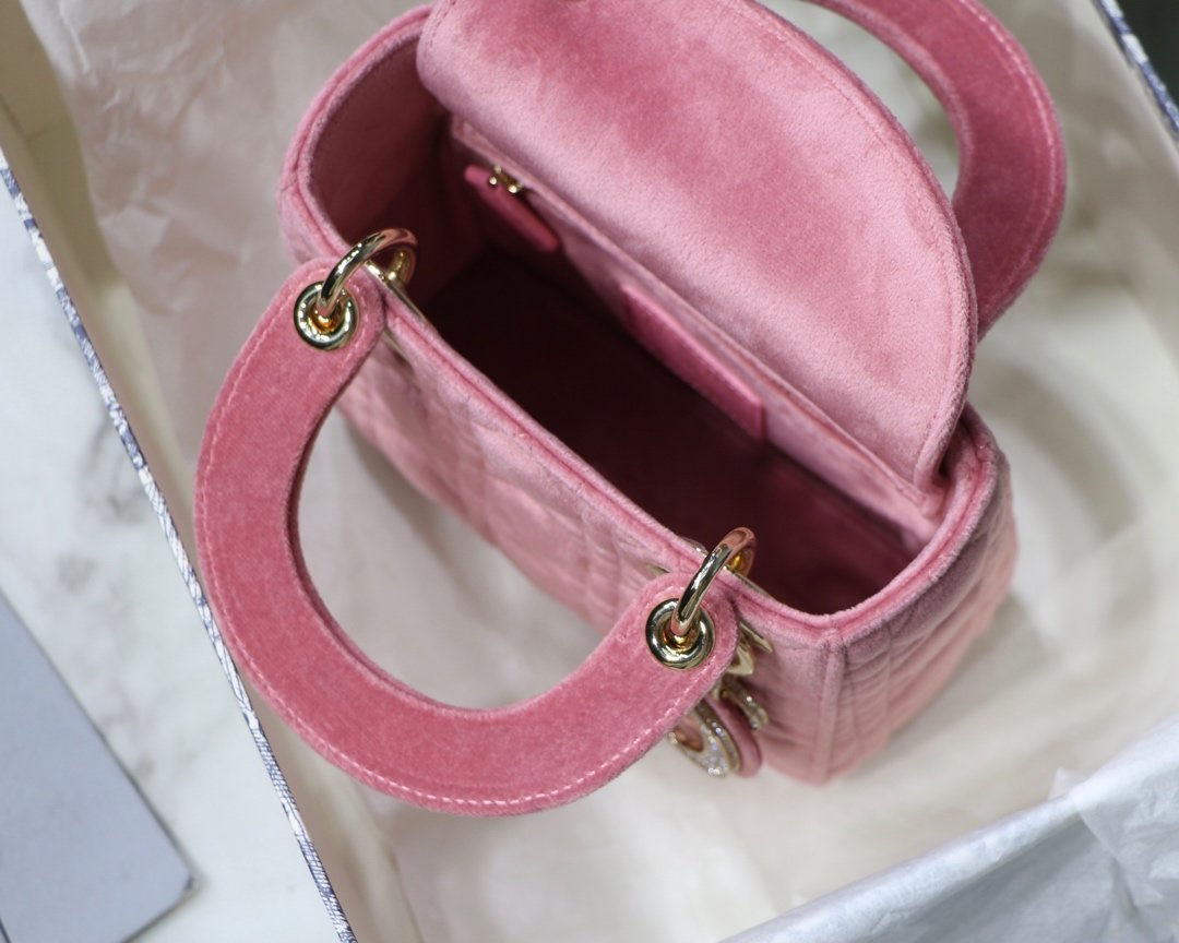 Lady D10r Mini Bag 17cm Pink